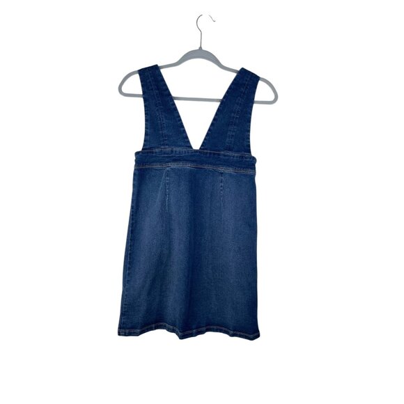 Levis Girls 12 Women XS Button-Front Denim Overall Dress - Picture 7 of 10